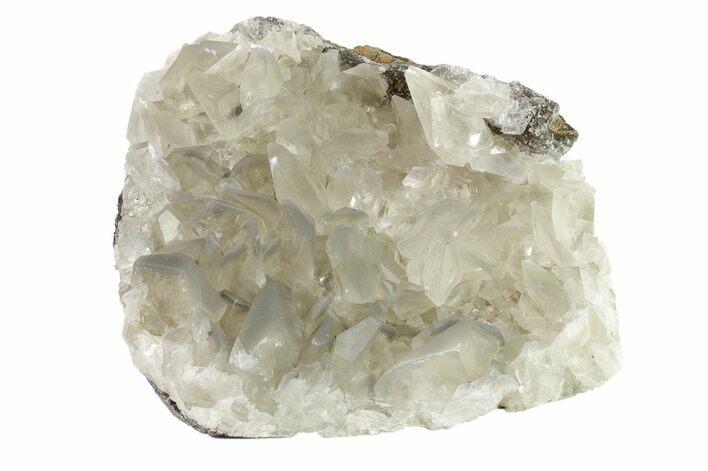 Calcite Crystal Cluster on Quartz - China #163175